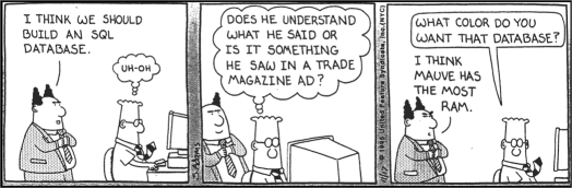 Dilbert knows best